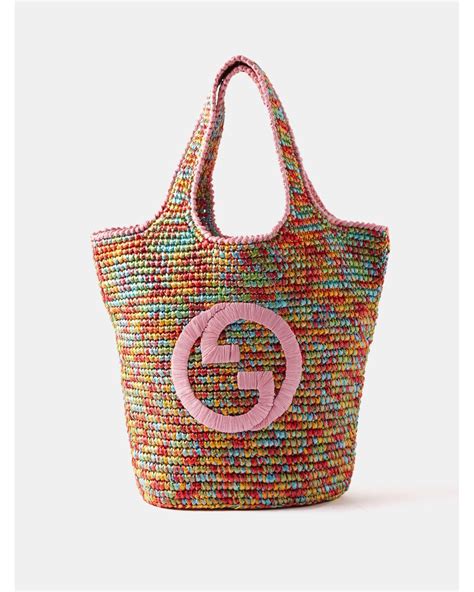 gucci raffia tote bag|net a porter Gucci raffia.